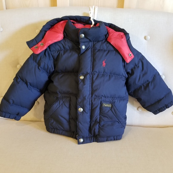 boys polo winter coat